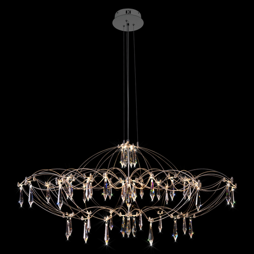 Подвесная светодиодная люстра Loft It Mira 10586/900 Silver Asfour
