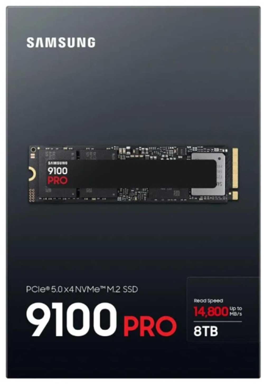 Накопитель SSD M.2 2280 Samsung 9100 PRO 8000 ГБ