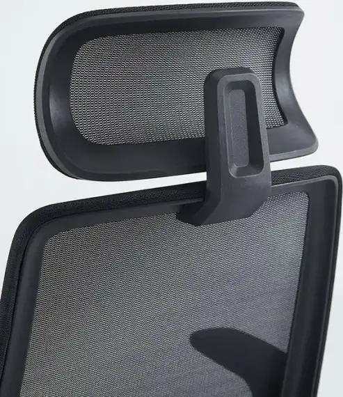 Кресло персонала Sunon Light CMY01SW Сетка/Ткань черная