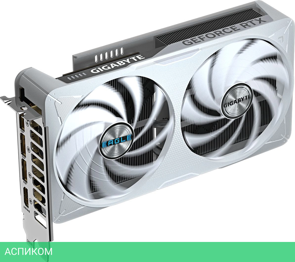 Видеокарта Gigabyte GeForce RTX 5060 Ti Eagle OC Ice 8GB GDDR7 (GV-N506TEAGLEOC ICE-8GD)