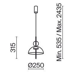 Подвесной светильник Maytoni MOD185PL-L6B3K4