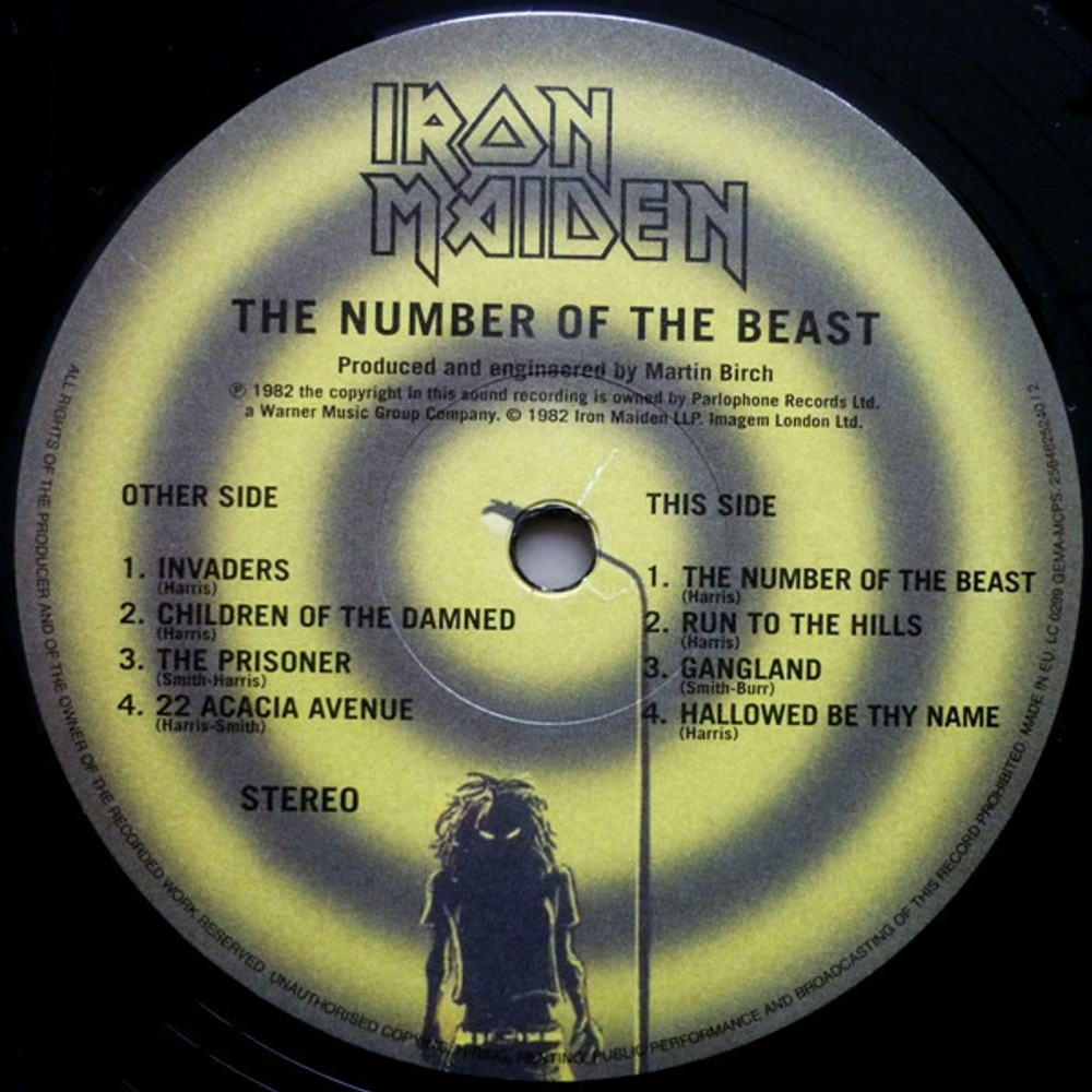 Iron Maiden / The Number Of The Beast (LP)