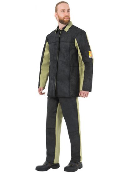 Костюм сварщика комбинированный 2,6 спилок/брезент.