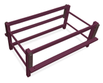 Кроватка детская Lillaland Lilla Aria с маятником Italian Plum