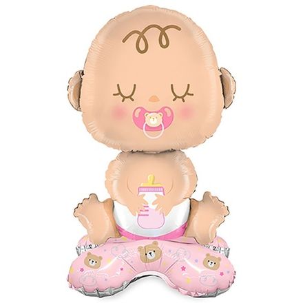 Объемная фигура на подставке "Малышка девочка"