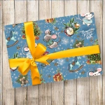 Бумага упаковочная 50х70 см «Волшебное время» (1 лист)