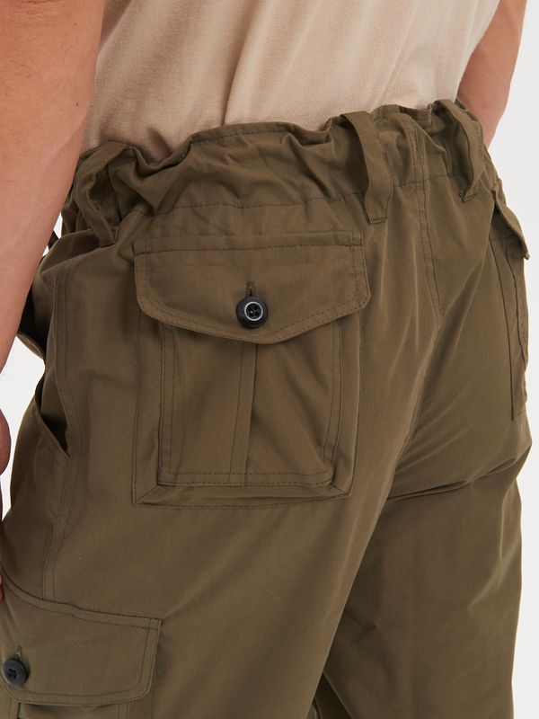 Костюм летний Крафт ткань Ravena Peach Wash цвет Олива