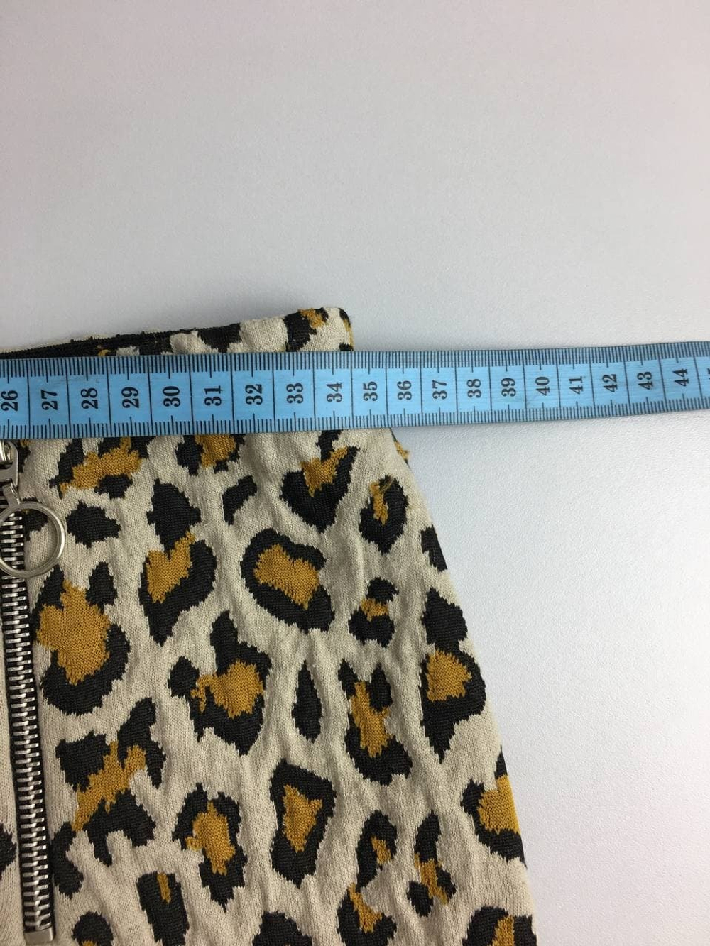 Юбка Stradivarius леопардовая 44 размер