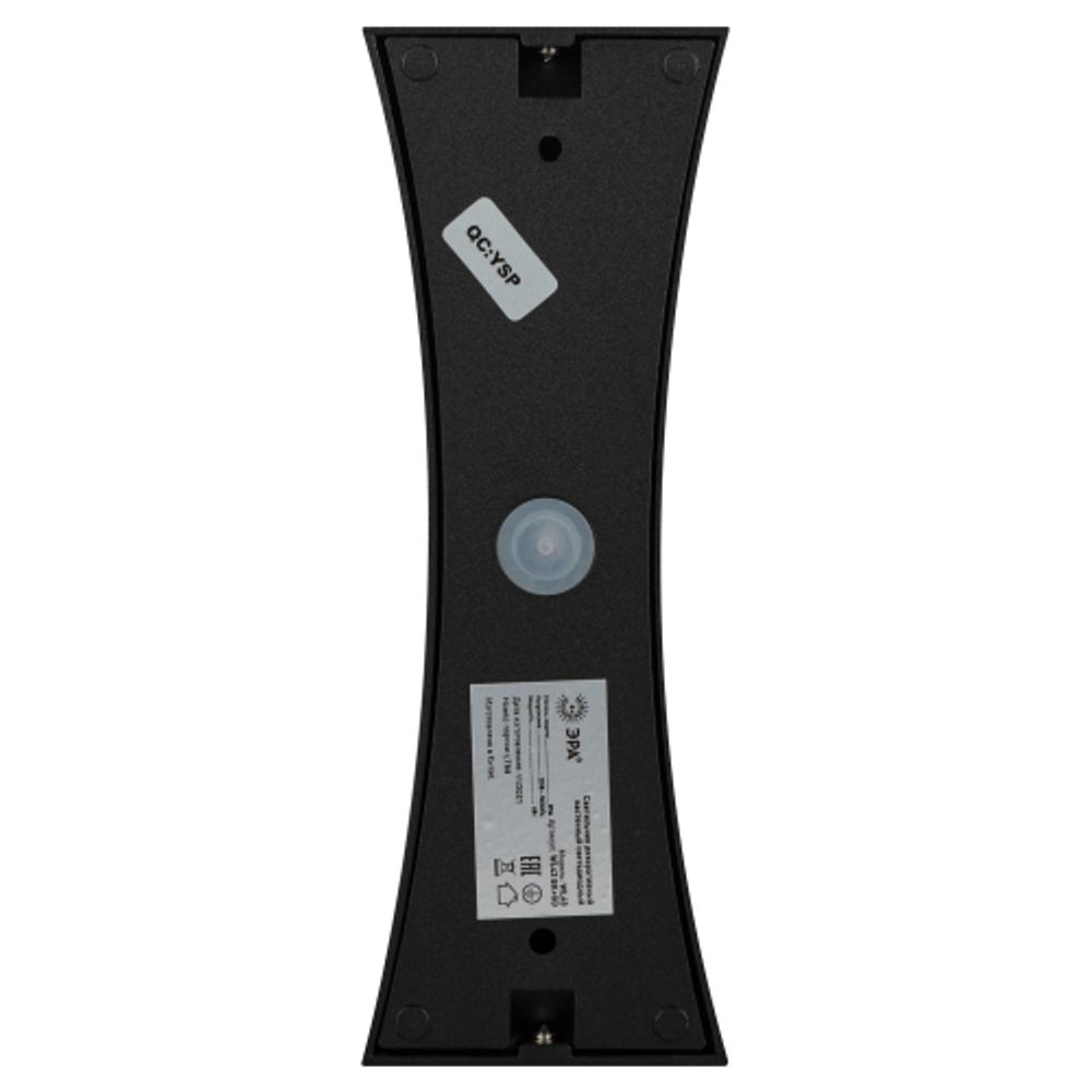 Декоративная подсветка ЭРА WL43 BK+GD светодиодная 6Вт 3500К черный/золото IP54 для интерьера, фасадов зданий