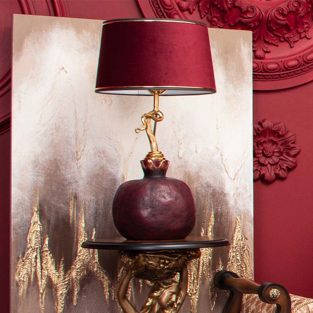 Настольная лампа Гранат Кардован Конфетти Рубивайн