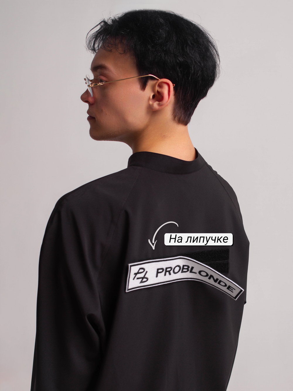 Рубашка BLONDESTERON patch BIG BACK