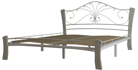 Кровать Форвард КМД 5-01 Фортуна 4 Лайт 140х200, Белый