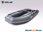 Лодка надувная моторная solar-470 strela jet tunnel