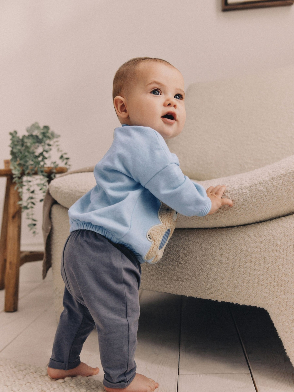 Толстовка и легинсы в комплекте для малышей Next Q96-876, Голубой