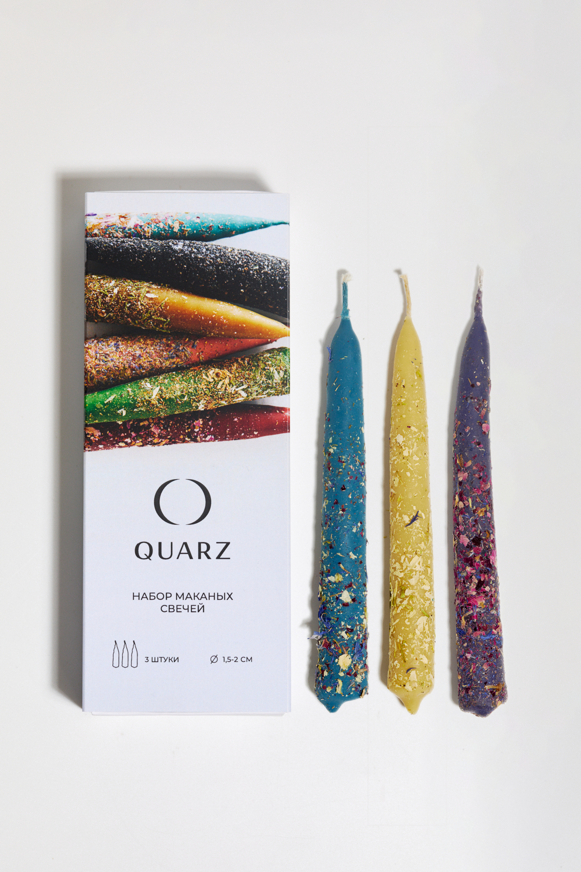 Набор средних свечей I TRUST MYSELF / Я ДОВЕРЯЮ СЕБЕ