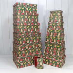 Коробка 42.5 х 33 х 17.6 см Набор 15 шт "Щелкунчик" (Зеленый)