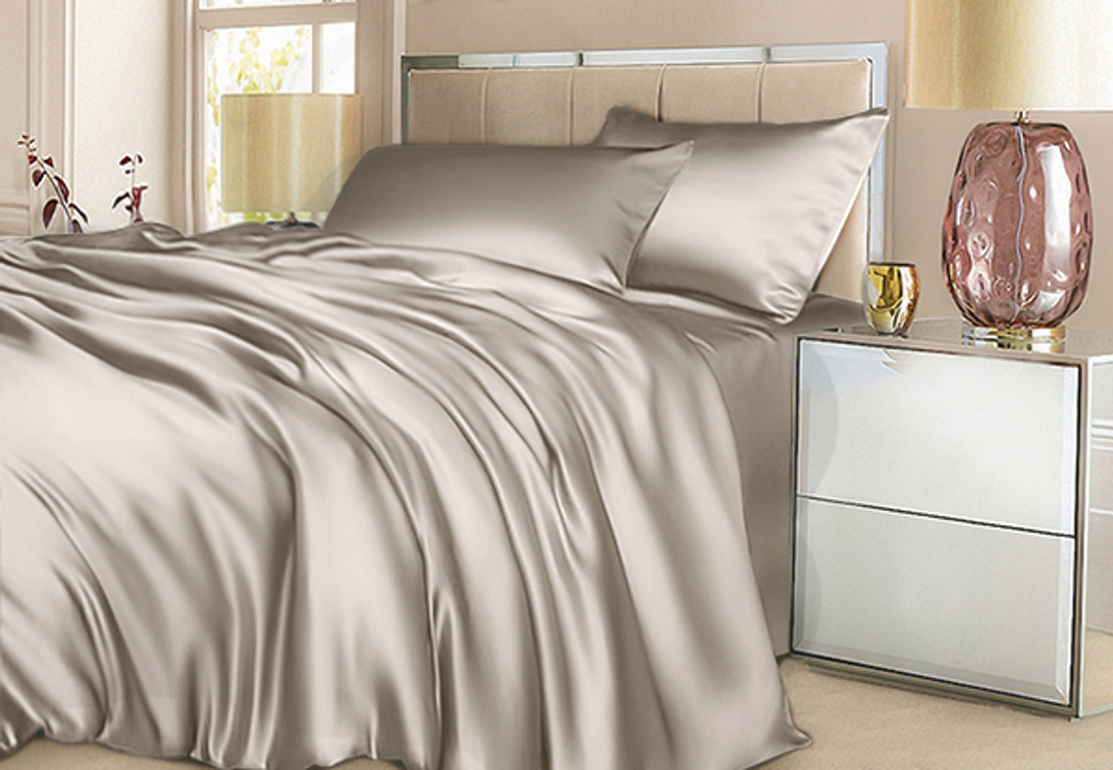 Постельное белье семейное Luxe Dream Элит Латте