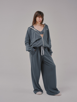 Zip-Up Hoodie LOGO Castlerock
