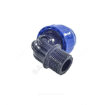 Отвод компрессионный ПЭ Дн 20х3/4"х90гр НР Ру16 RTP (РосТурПласт) 11550