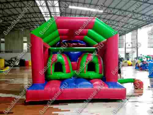 Коммерческая надувная полоса препятствий "Азарт" 25*3,5*4,5 м