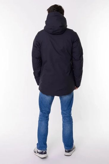 Куртка-парка RU01 (NAVY) -20 TRITON (Плащевая ткань, чёрн)