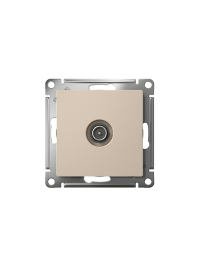 Розетка телевизионная проходная TV AtlasDesign 4дБ механизм песочн. SE ATN001292