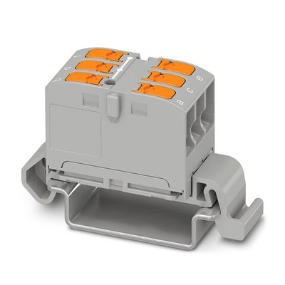 1019526 - PTVFIX 6X2,5-NS35A GY - Распределительный блок