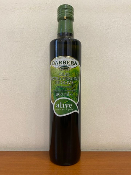Оливковое масло BARBERA Alive Extra Virgin, 500 мл Италия