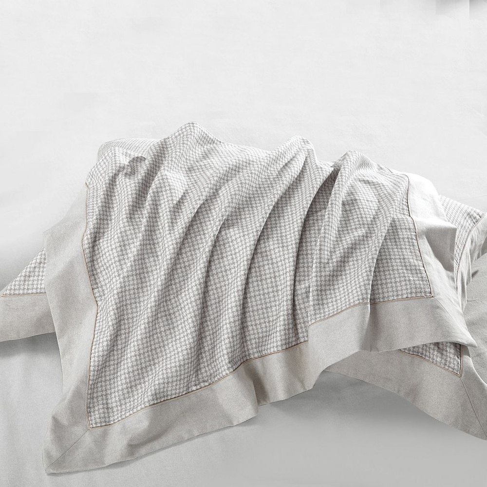 Постельное белье 2 спальное евро Asabella 2294-6 с золотистой тесьмой