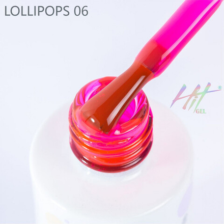 Гель-лак ТМ "HIT gel" №06 Lollipops, 9 мл