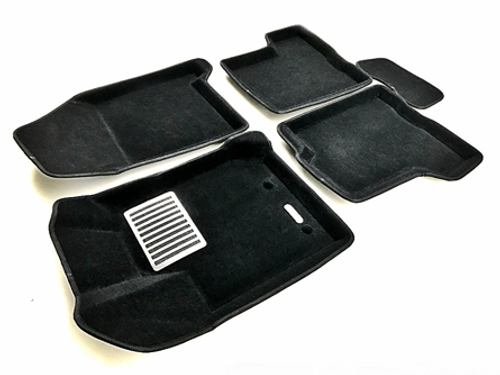 Коврики салона для LADA XRay (2016-) Euromat 3D Lux черные. Арт. EM3D-005309