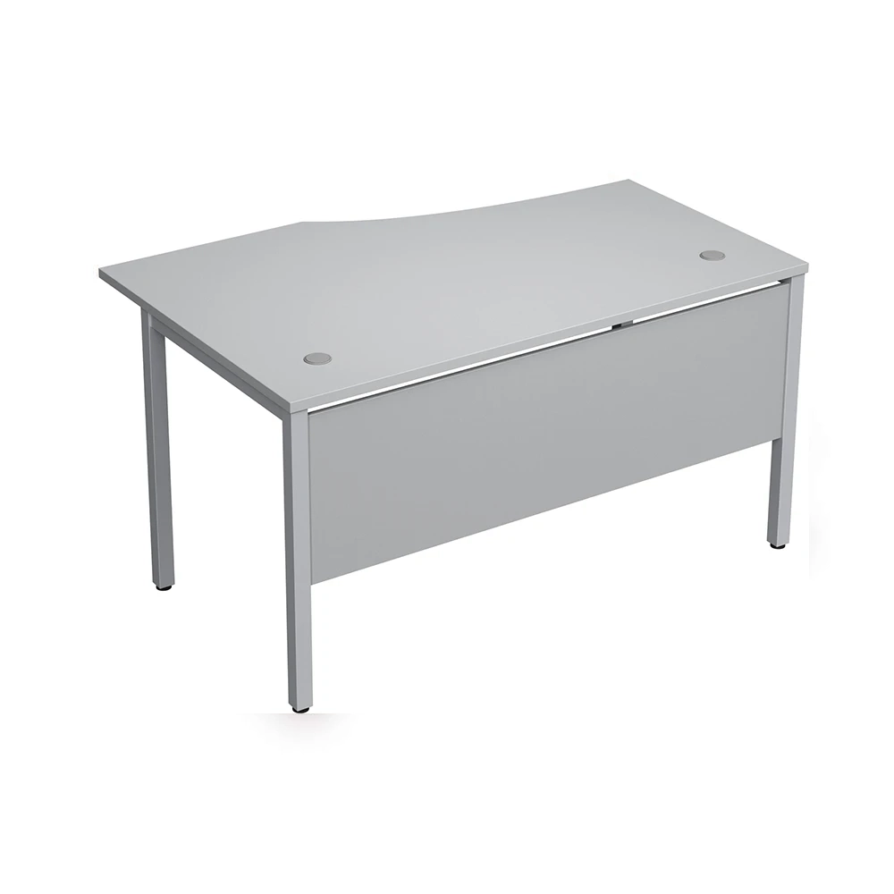 Стол криволинейный на металлокаркасе с экраном из ЛДСП МК40Х40 АВАНС (AVANCE)