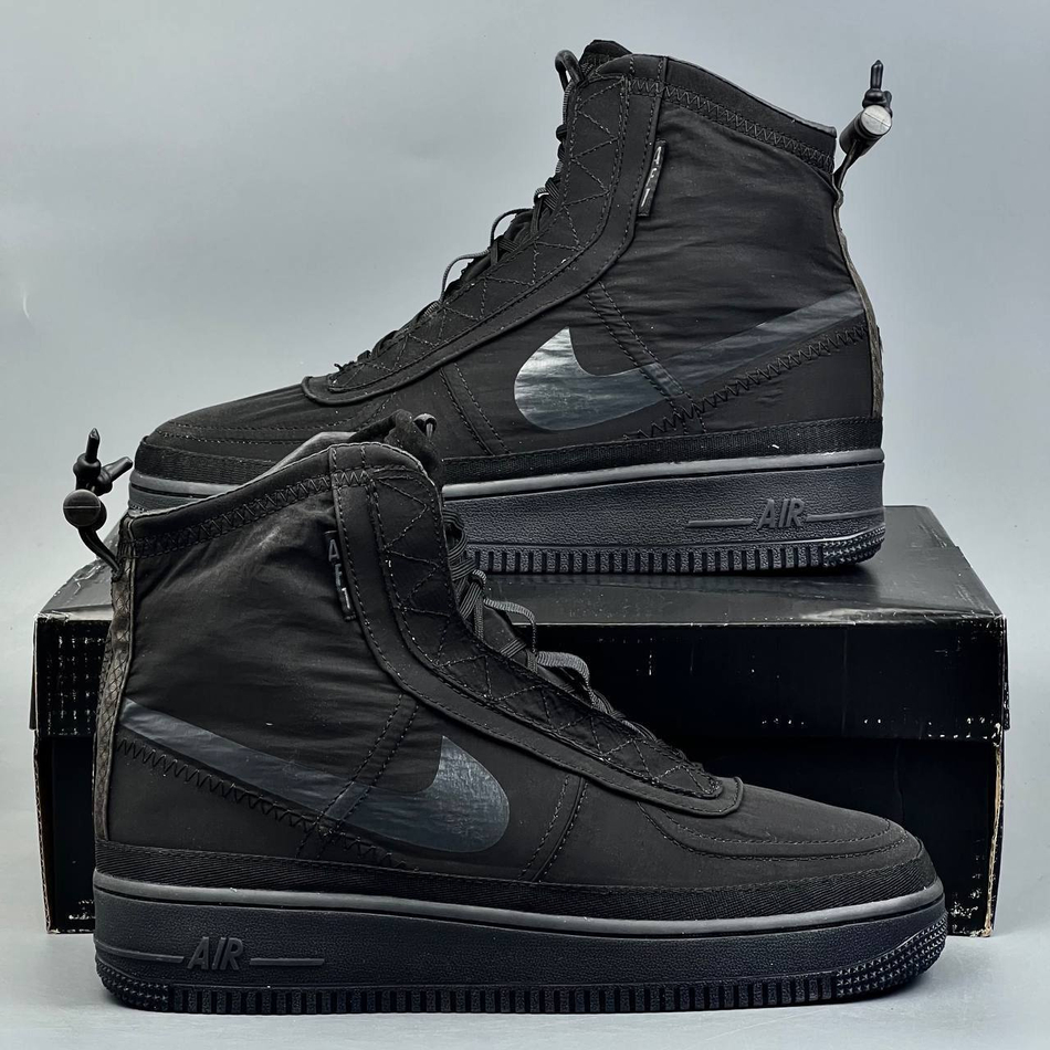 Кроссовки Nike Air Force 1 High Shell #328 (черн.)