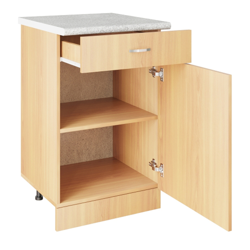 Стол разделочный 50 венге (1 ящик), столешница гранит пёстрый