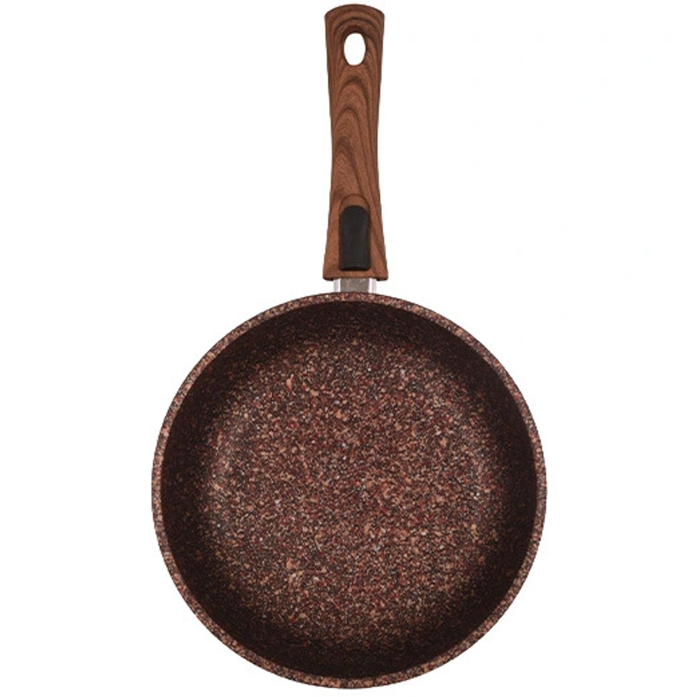 Сковорода 240мм со съемной ручкой, АП линия «Granit Ultra Induction» (red)