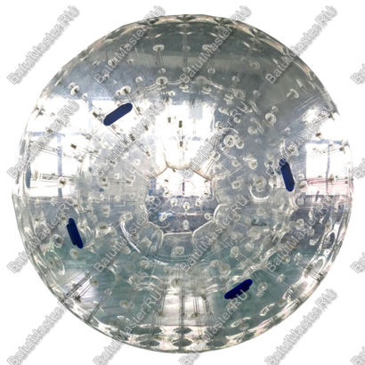 Гидро/аква зорб "Кристалл", ТПУ, диаметр 2,8 м, один вход