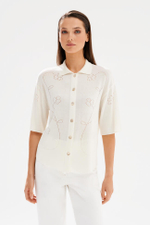 1991 Кардиган женский (молочный)