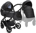 Детская коляска Noordi Fjordi V2 3 в 1 с автокреслом Terra Black 1462815 Voyager Black