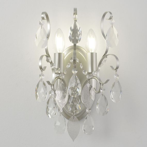 Настенный светильник Crystal Lux Esmiralda AP2 Silver