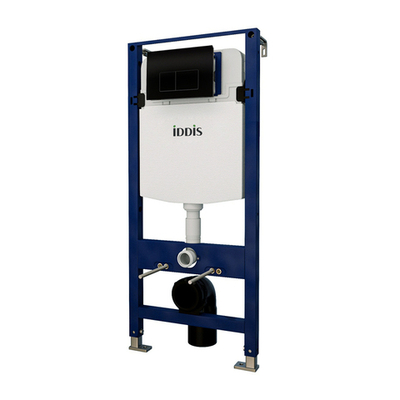 Инсталляция IDDIS OPH00MBi32K для подвесного унитаза, с клавишей смыва черный матовый