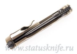 Нож CKF Sokosha Duotone  (A.Marfione, А.Малышев, М390, титан, карбон, циркути, цирконий)фотография - 9