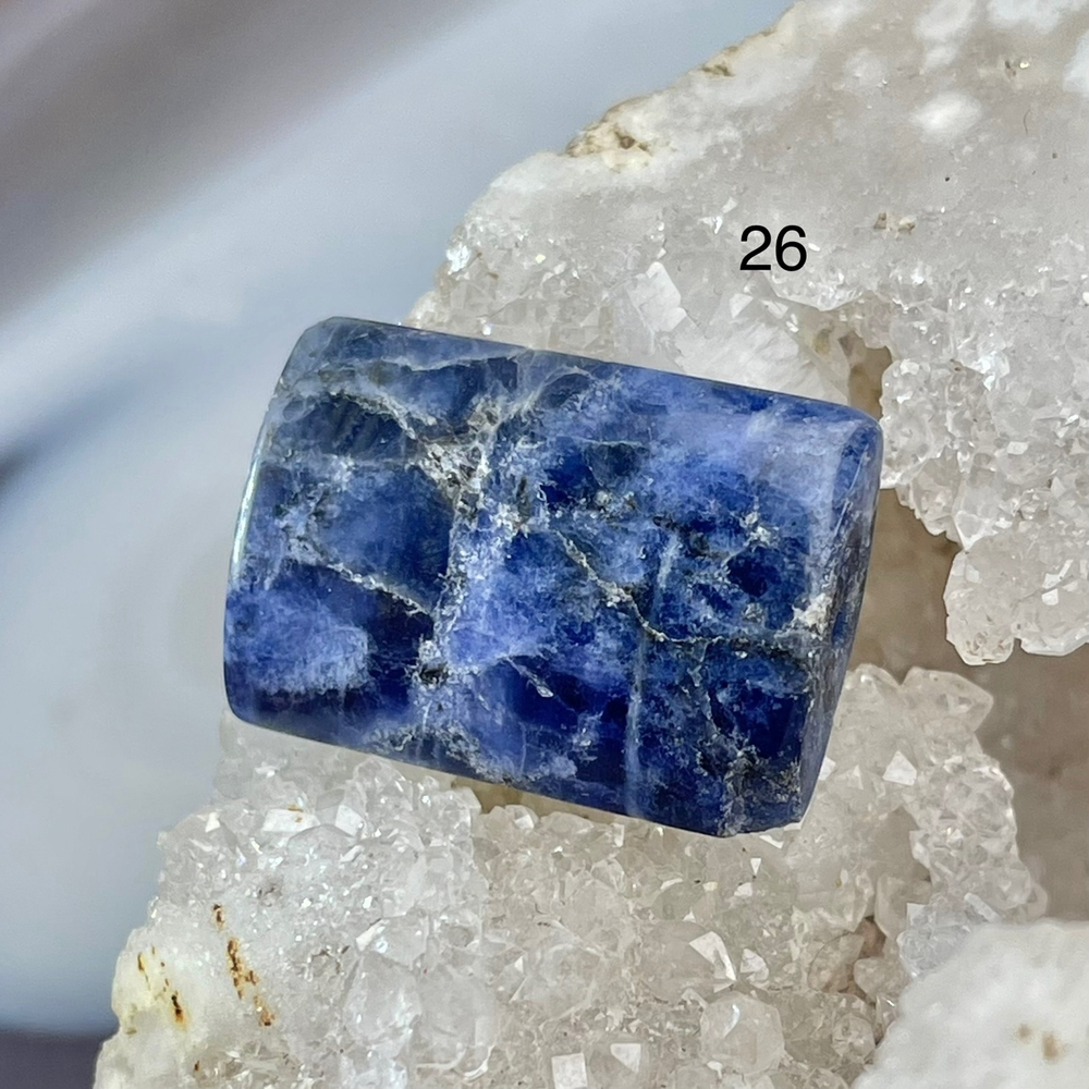 53938 Содалит Бусина 15*20мм-47