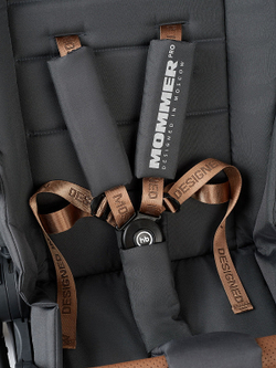 Детская коляска Happy Baby Mommer Pro 2 в 1 Dark grey