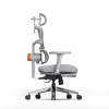 Эргономичное компьютерное кресло FoxGear NETZ модель X, серый (FG-NETZ-X-GY)