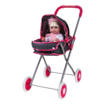 Коляска для куклы лежачая, пакет Y918D-8