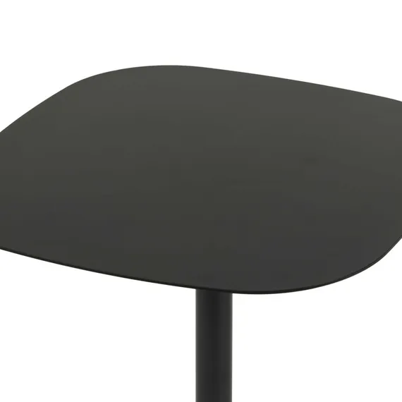 Барный стол Square 60х60х73 см, черный металл