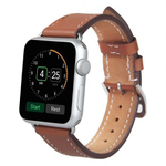 Ремешок из кожи для Apple Watch 42/44мм, 011841 Коричневый
