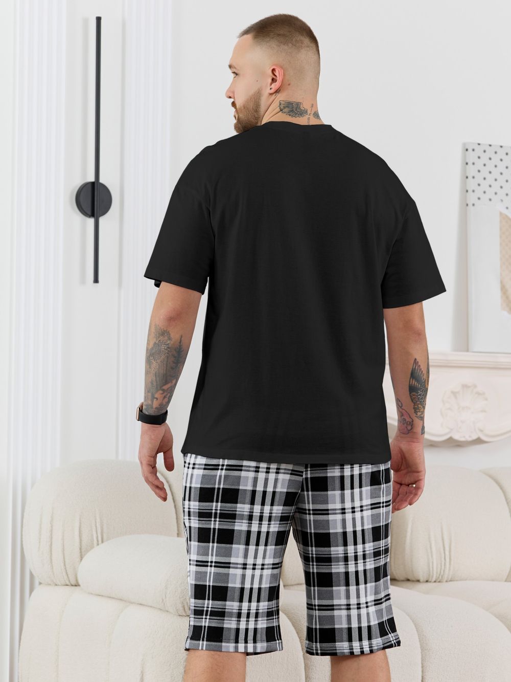 Костюм мужской Мишель-7 Виотекс ЧЁРНЫЙ