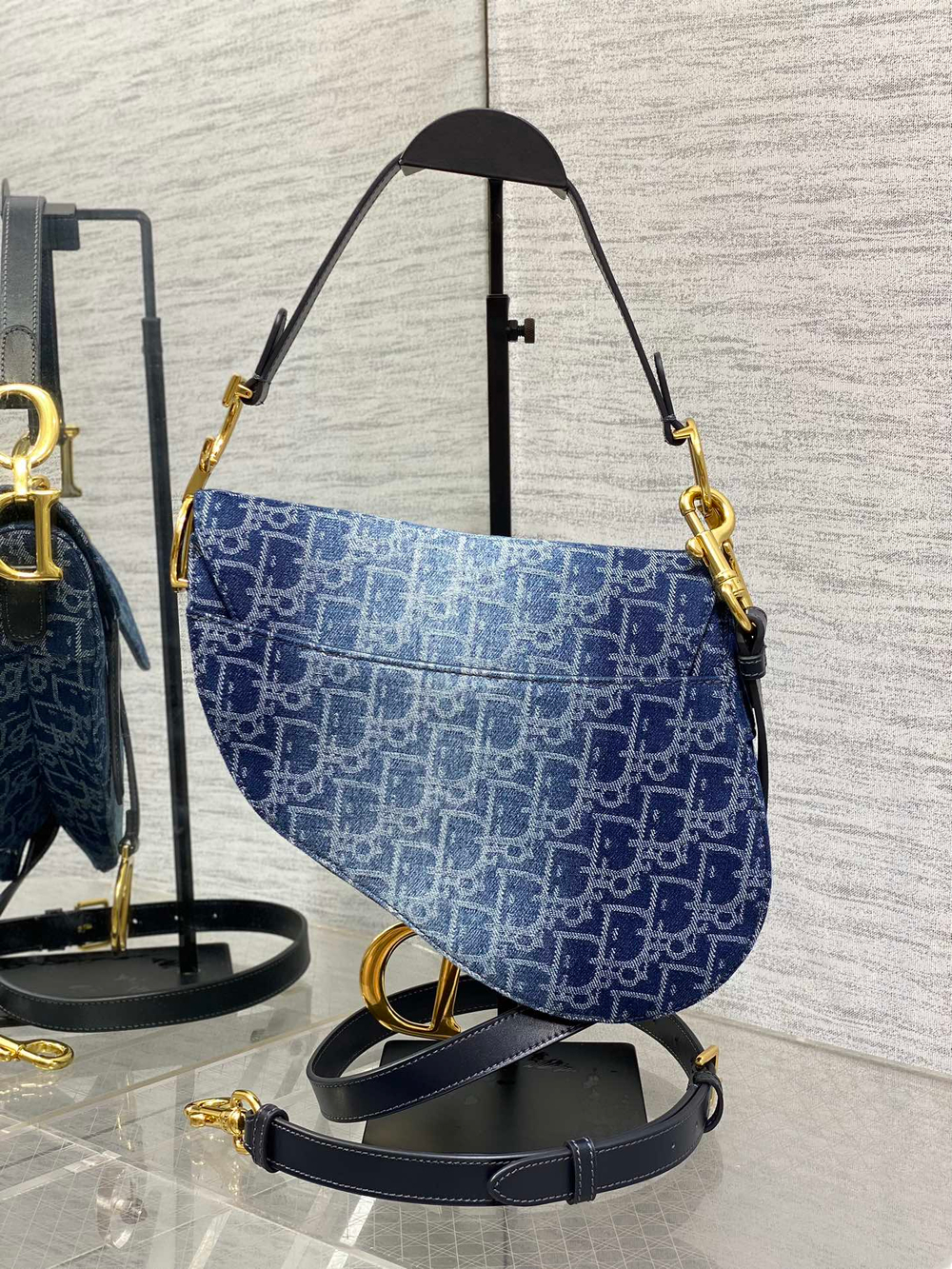 Christian Dior Saddle Bag with Strap