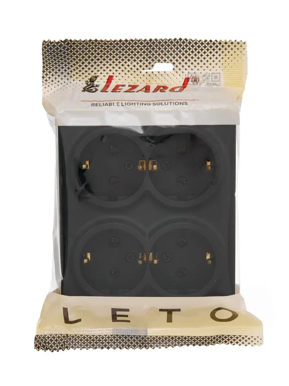 LETO Розетка четверная 752-4200-127BDP